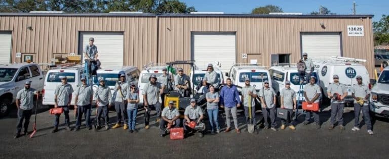 Group Photo Apex Plumbing Wtih Tools